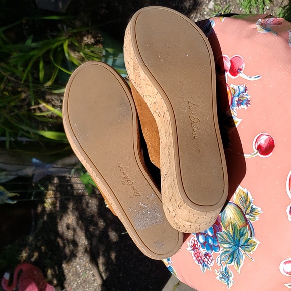 Sam Edelman Suede Ranger Wedge Sandals Size 9 - Picture 12 of 16